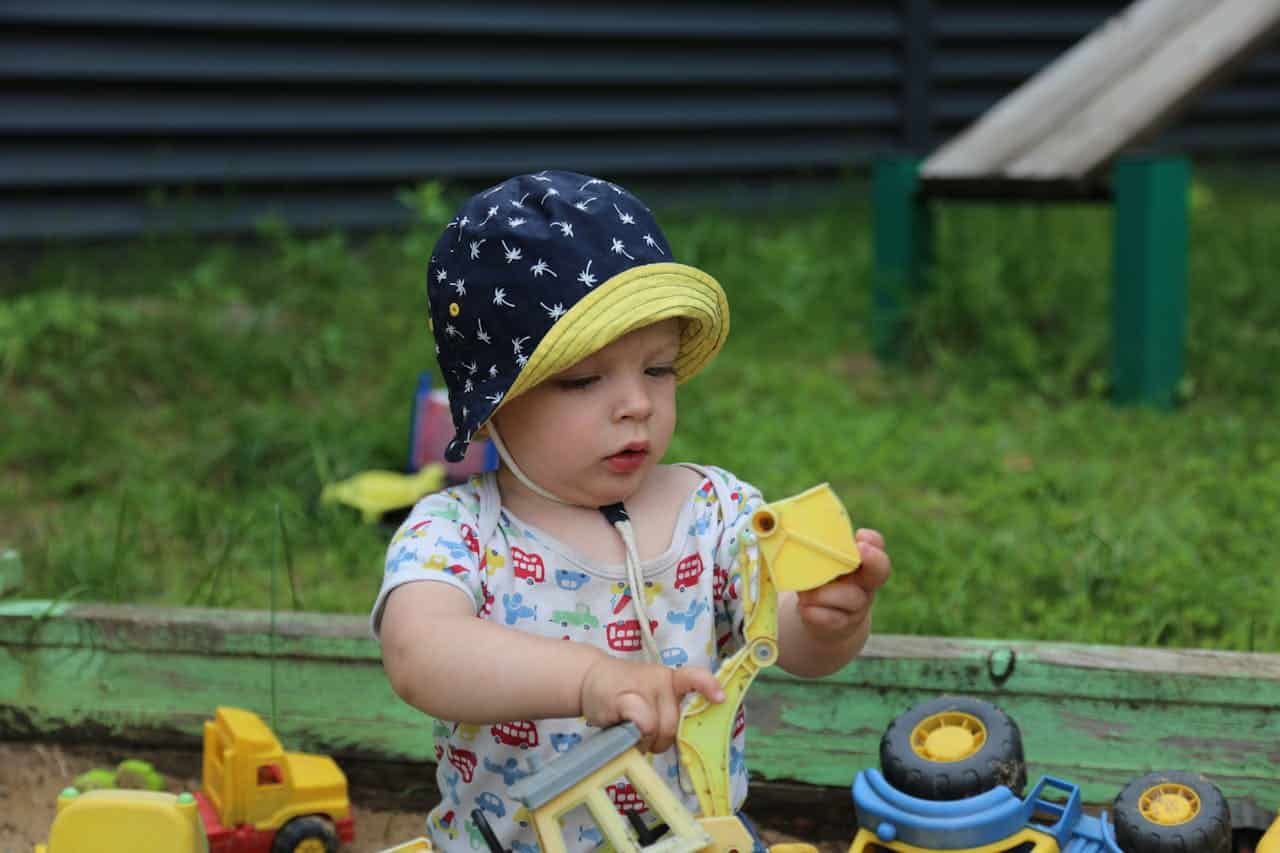 children playing toy